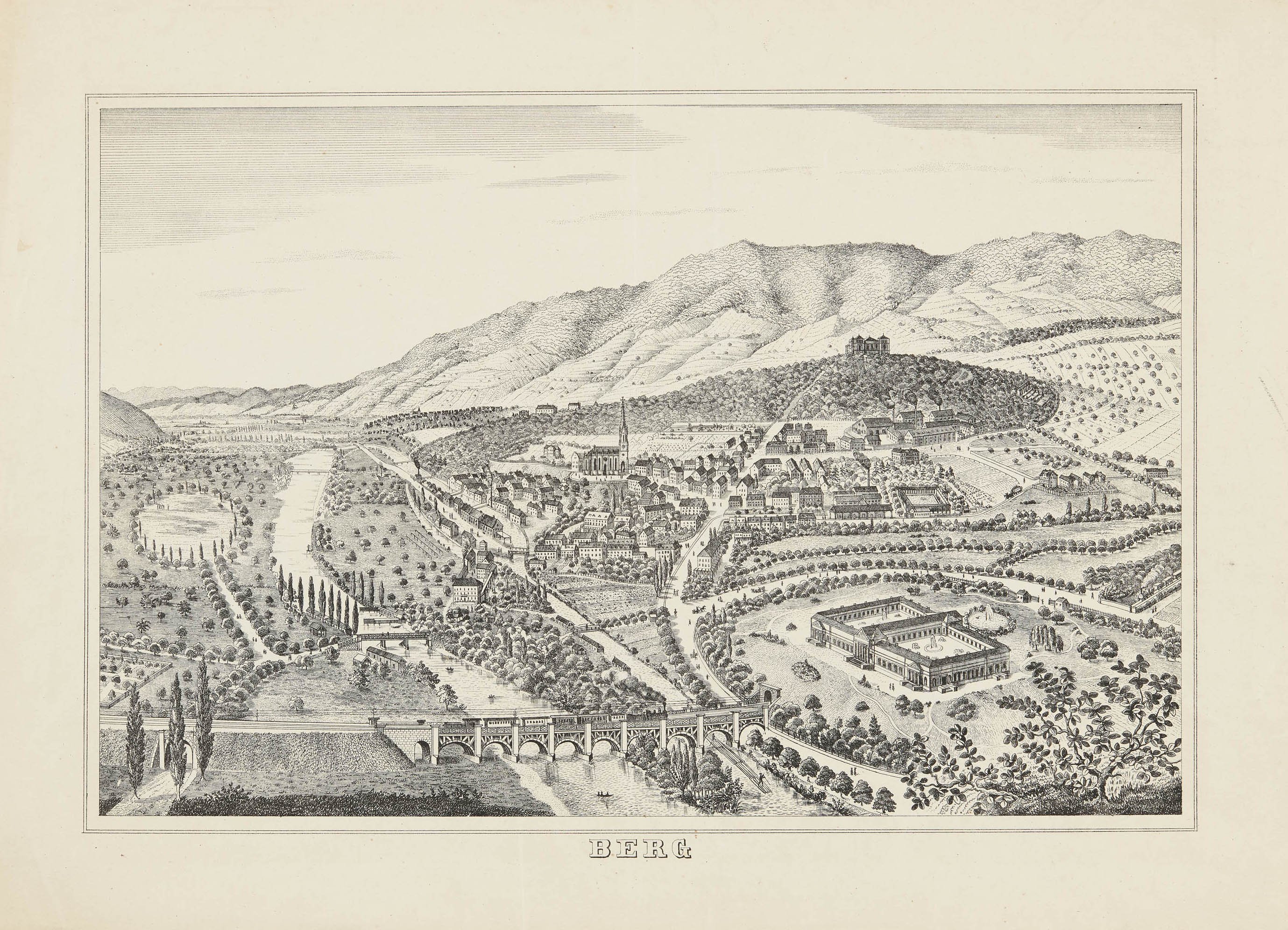 Louis Rachel, Berg