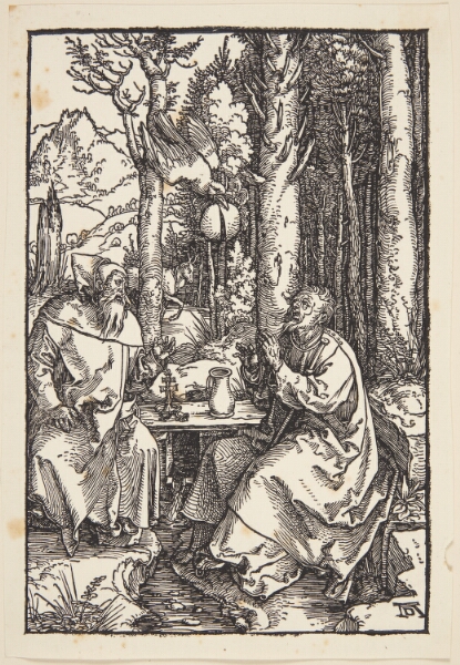 Albrecht Dürer, Den hellige Antonius besøger den Skt. Paul i ødemarken
