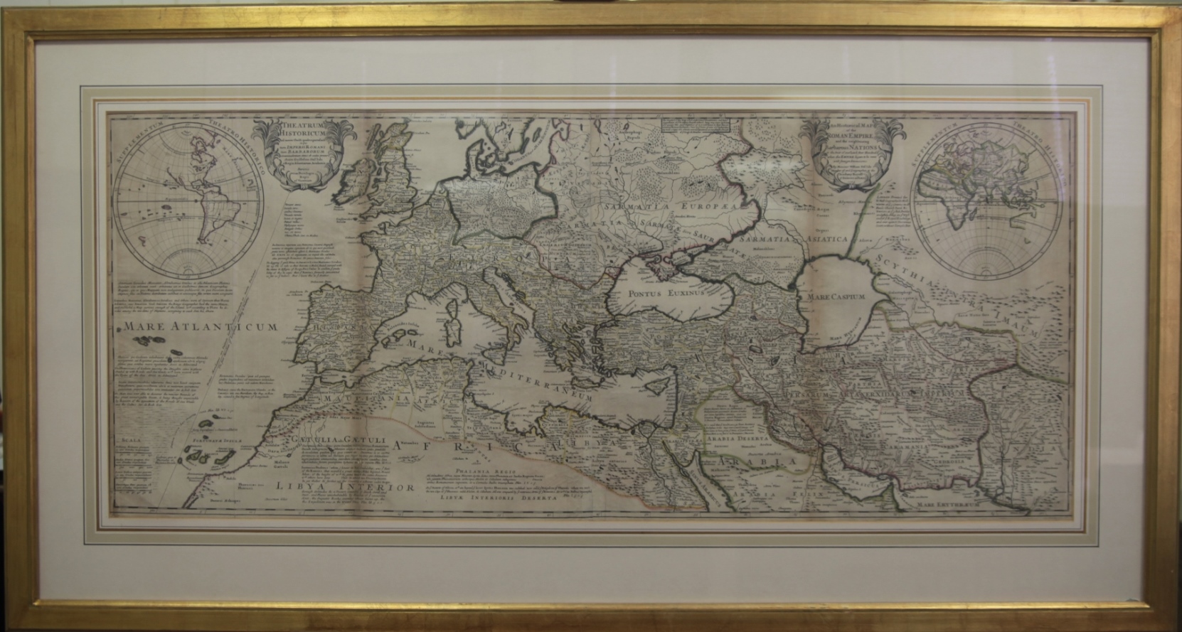 Del Isle William, An historical MAP of the ROMAN EMPIRE