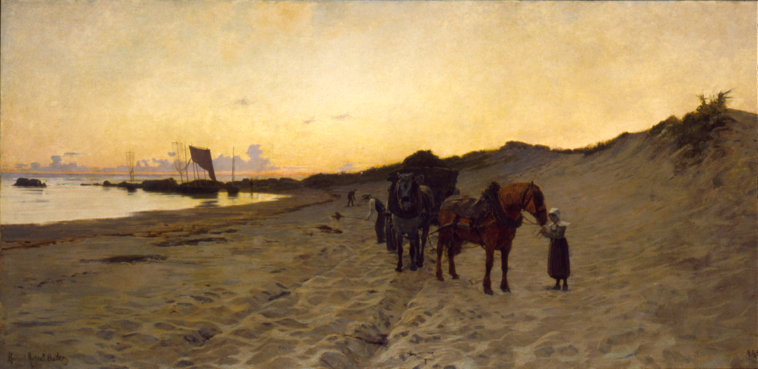 Howard Russell Butler, The Seaweed Gatherers