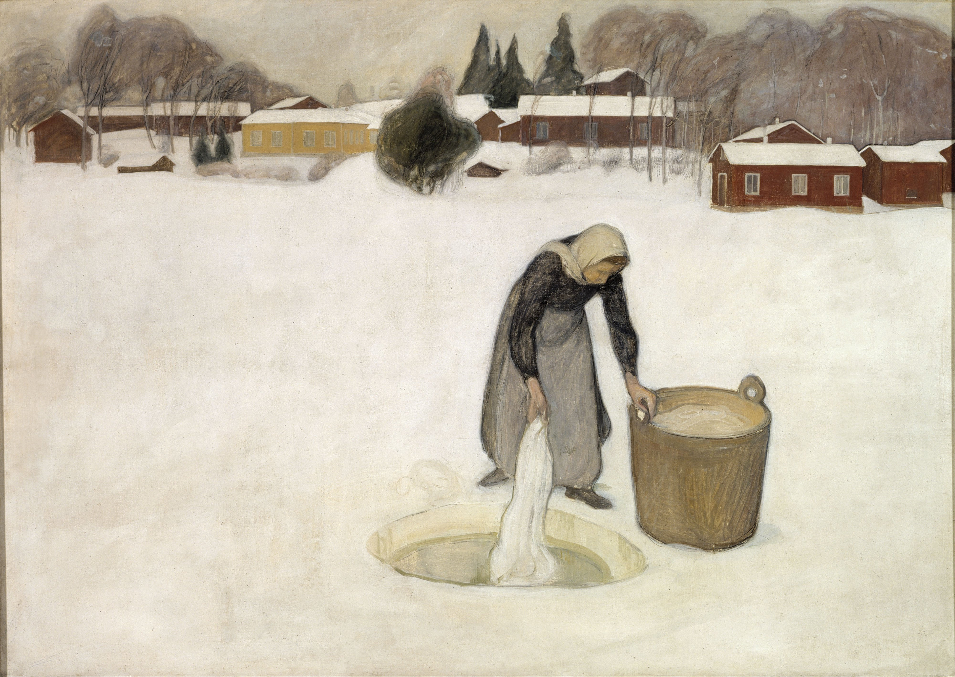 Pekka Halonen, Washing on the Ice