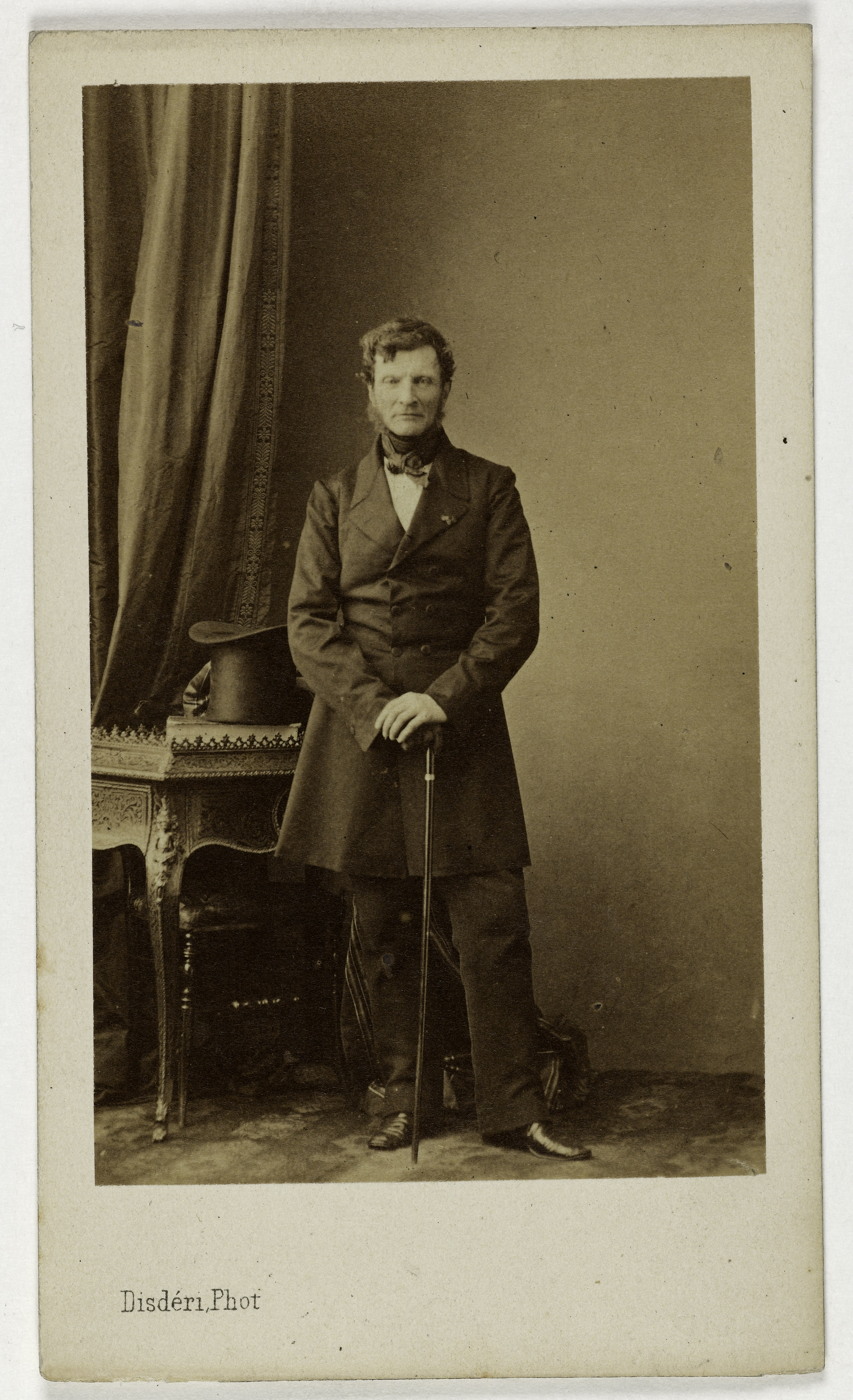 André-Adolphe-Eugène Disdéri, Portrait de Hebert (Michel Presse Alexis, ou André Constant Ernest?), homme politique (?)