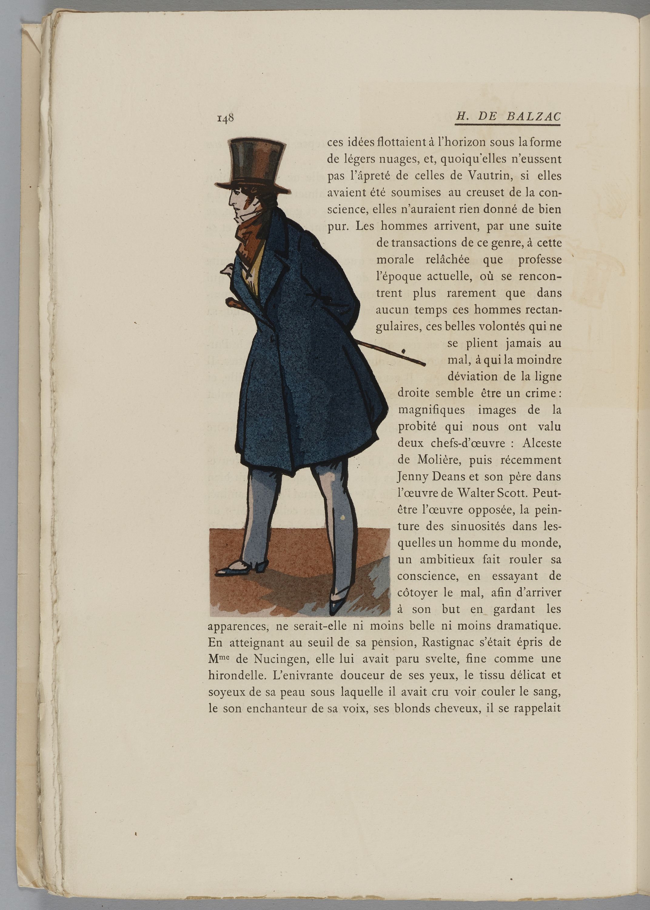 Jean-Paul Quint, Portrait d'Eugène de Rastignac
