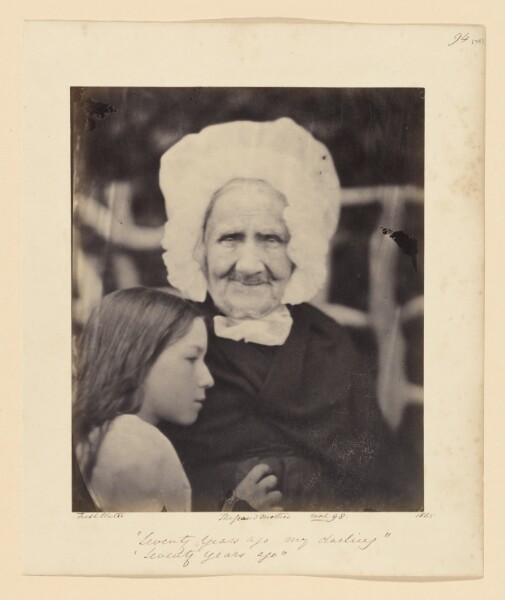 Julia Margaret Cameron, Seventy Years ago my Darling, Seventy Years ago
