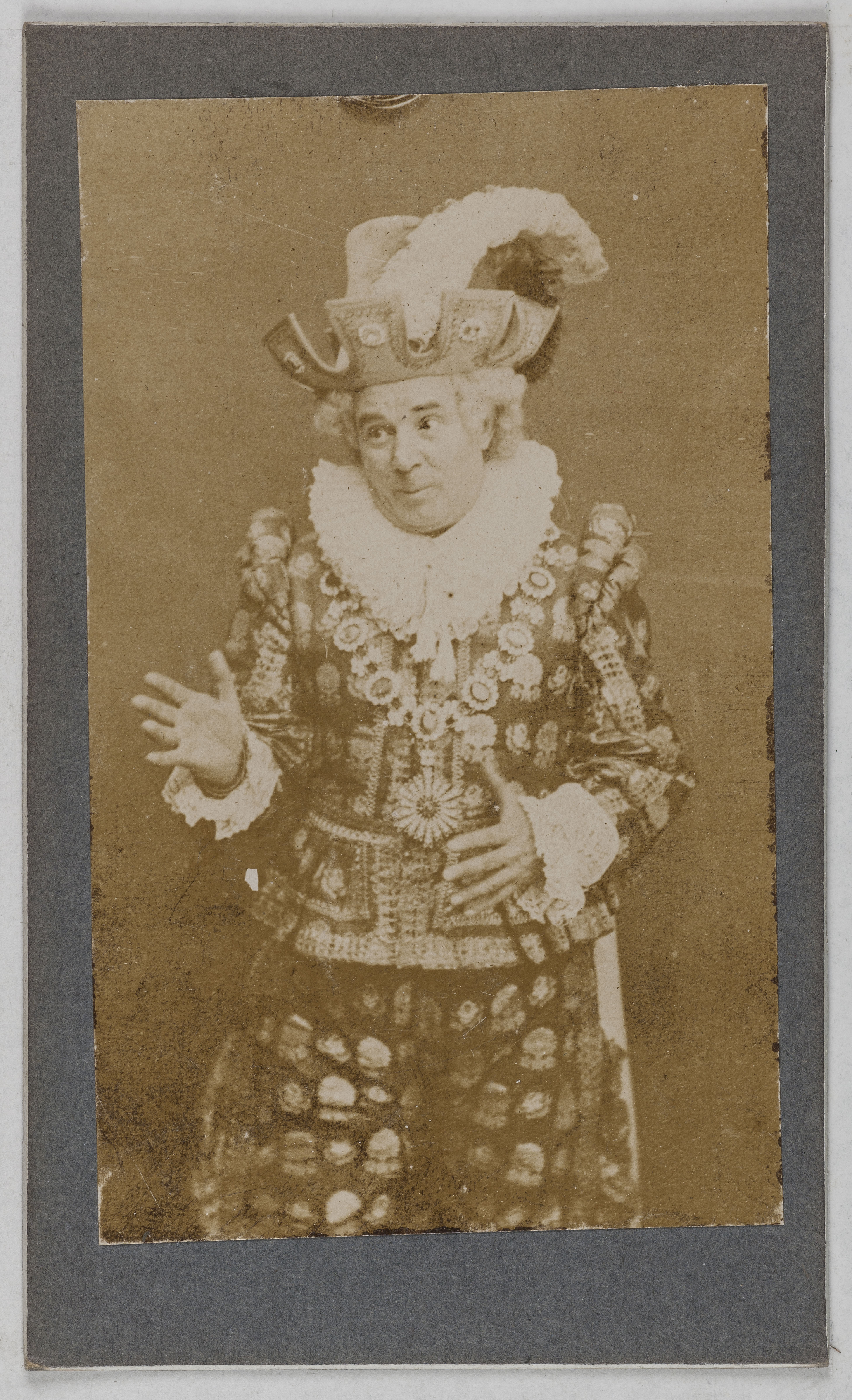 Anonyme, Portrait de Jean-Laurent Kopp (1812-1872), acteur.