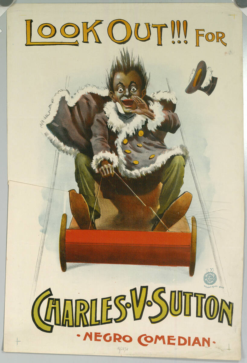 Anonym, LOOK OUT!!! FOR CHARLES SUTTON; NEGRO COMEDIAN