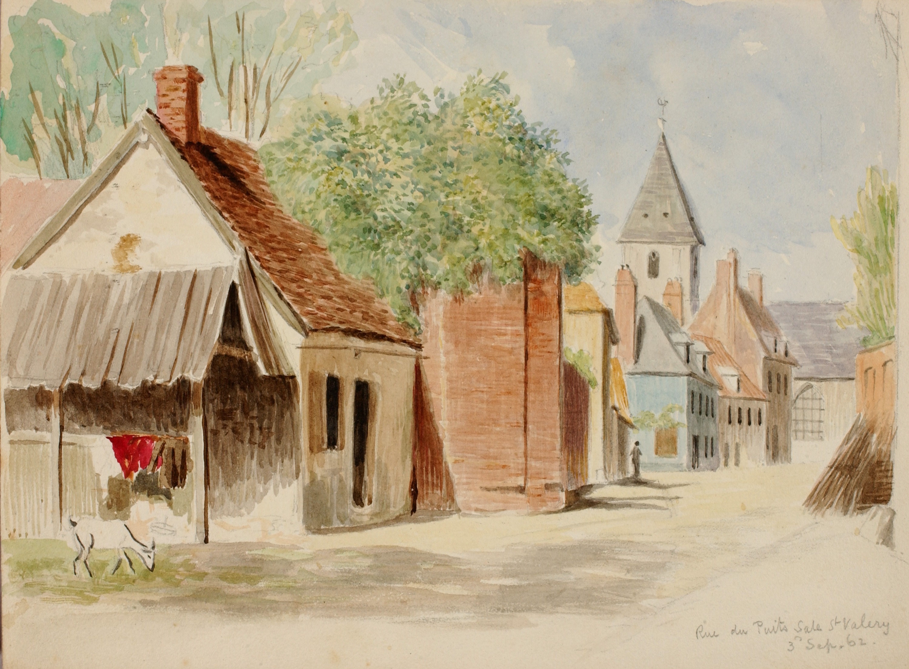 Miner Kilbourne Kellogg, Rue du Puits Sale, St. Valery