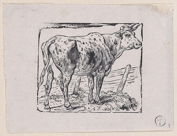 Charles Jacque, A Cow