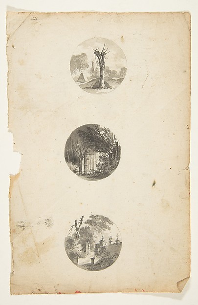 Anonymous, French, 18th century, Designs for Buttons