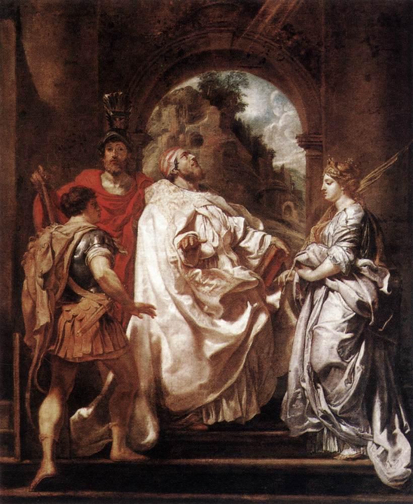 Peter Paul Rubens, St Gregory the Great with Saints