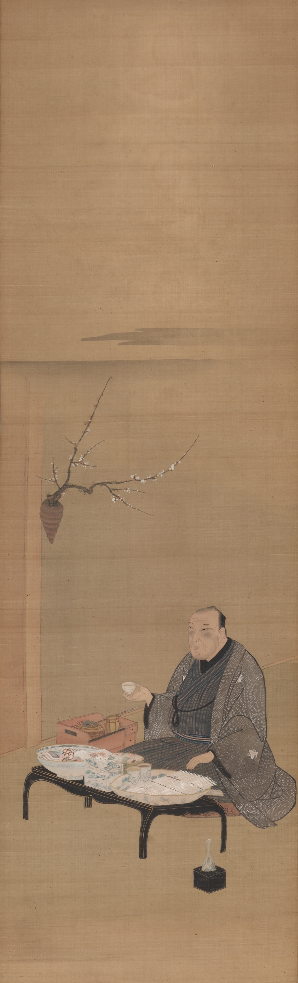 Utagawa Toyokuni, Portrait of Kinokuniya Bunzaemon