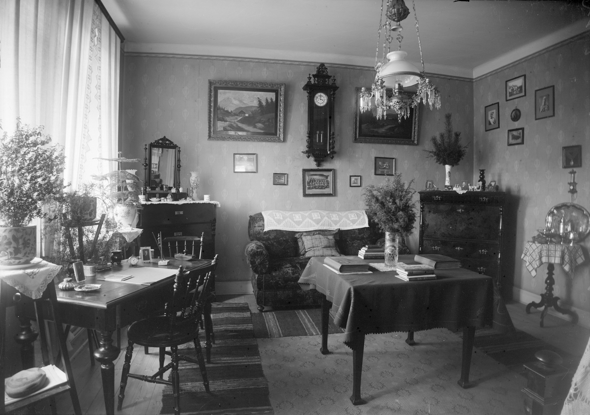 Henri Osti's Fotografiateliér, Arbetarbostad, Upsala Ångqvarns AB, nuvarande kvarteret Mjölsäcken, Kungsängen, Uppsala 1913