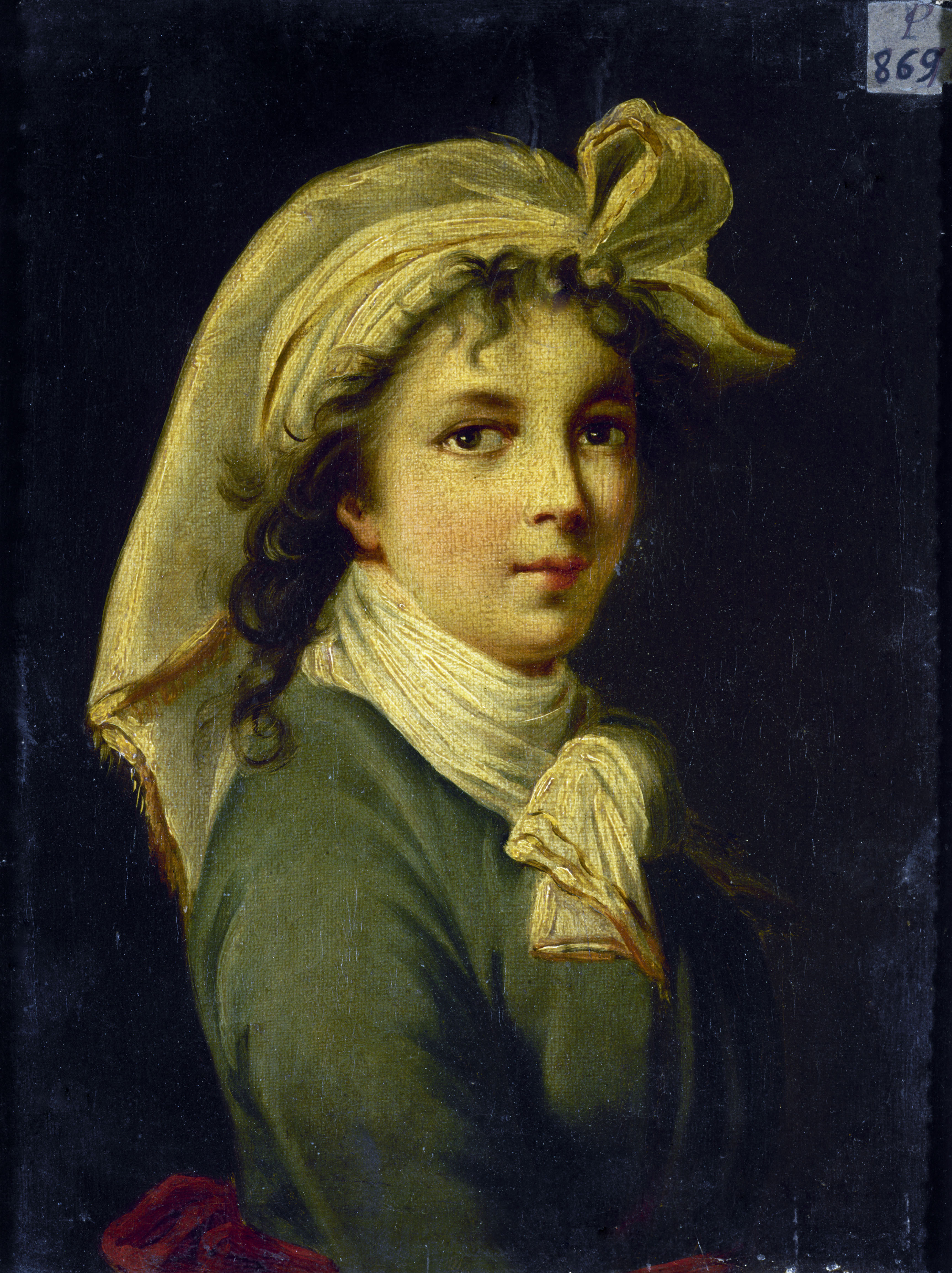 Anonyme, Autoportrait de Madame Vigée-Lebrun (1755-1842).