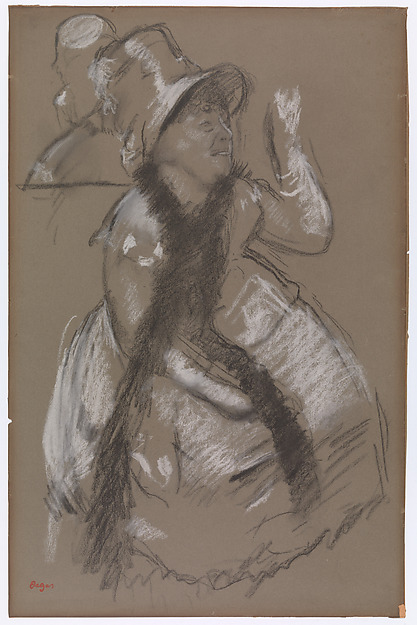 Edgar Degas, Portrait of Madame Dietz-Monnin