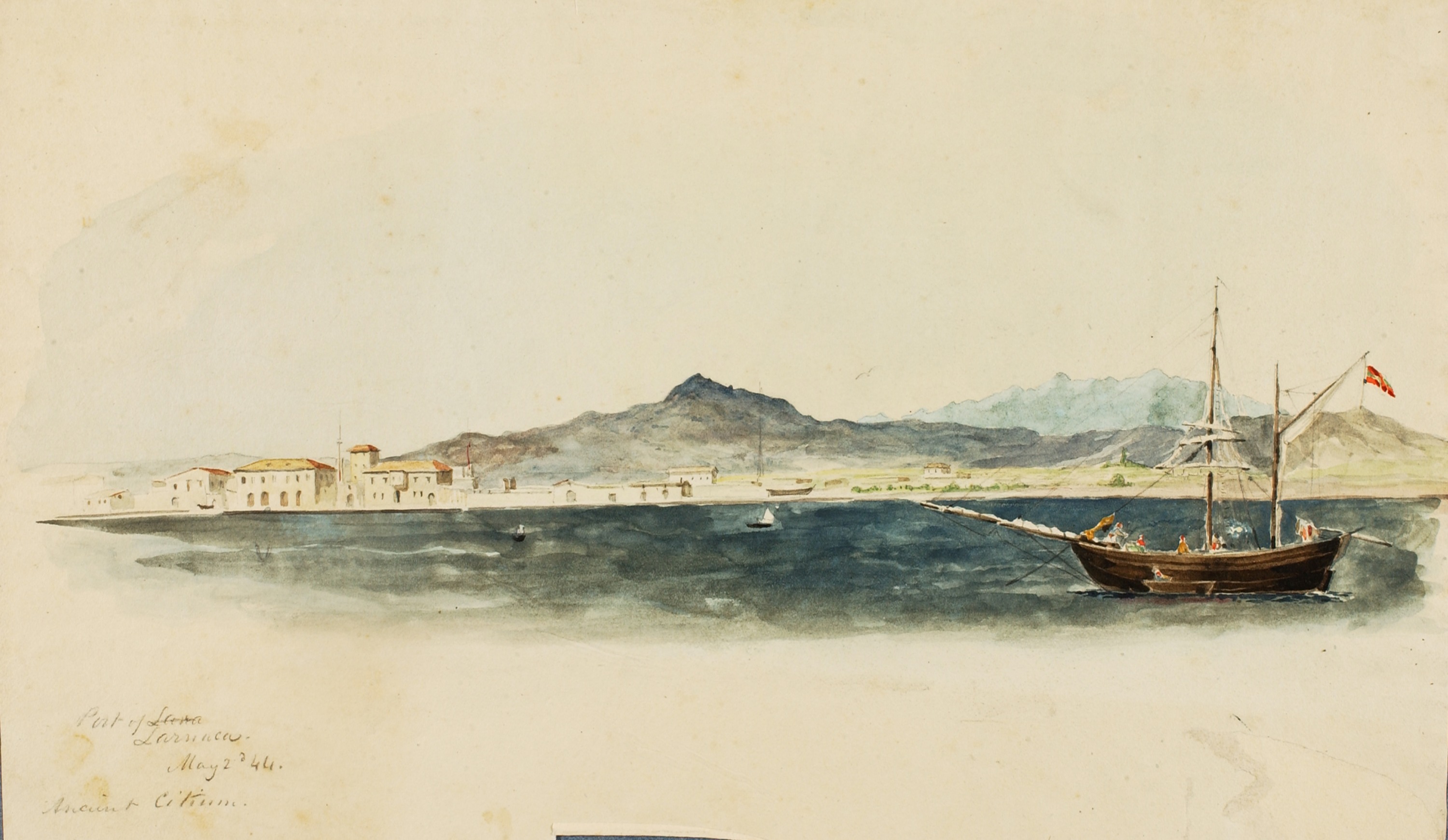 Miner Kilbourne Kellogg, Port of Larnaca