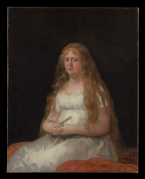 Goya (Francisco de Goya y Lucientes), Josefa de Castilla Portugal y van Asbrock de Garcini (1775–about 1850)