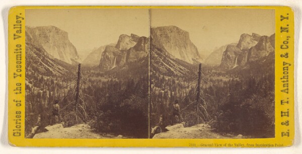 Edward and Henry T. Anthony & Co., General View of the Valley, from Inspiration Point. [Yosemite]
