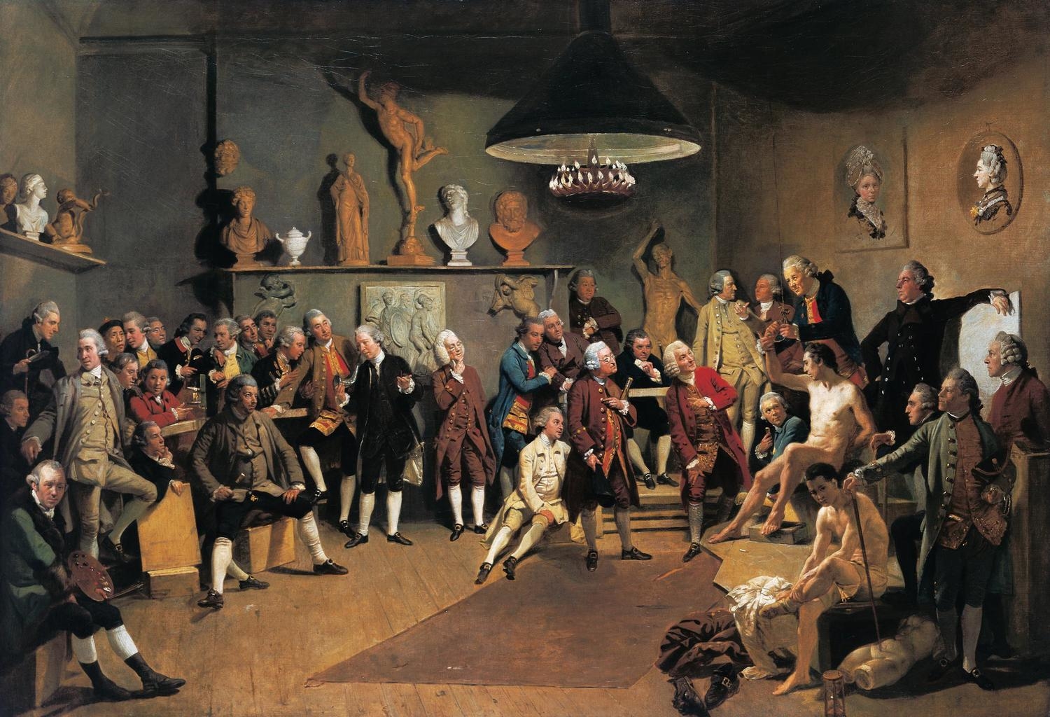 Johann Zoffany, Royal Academicians