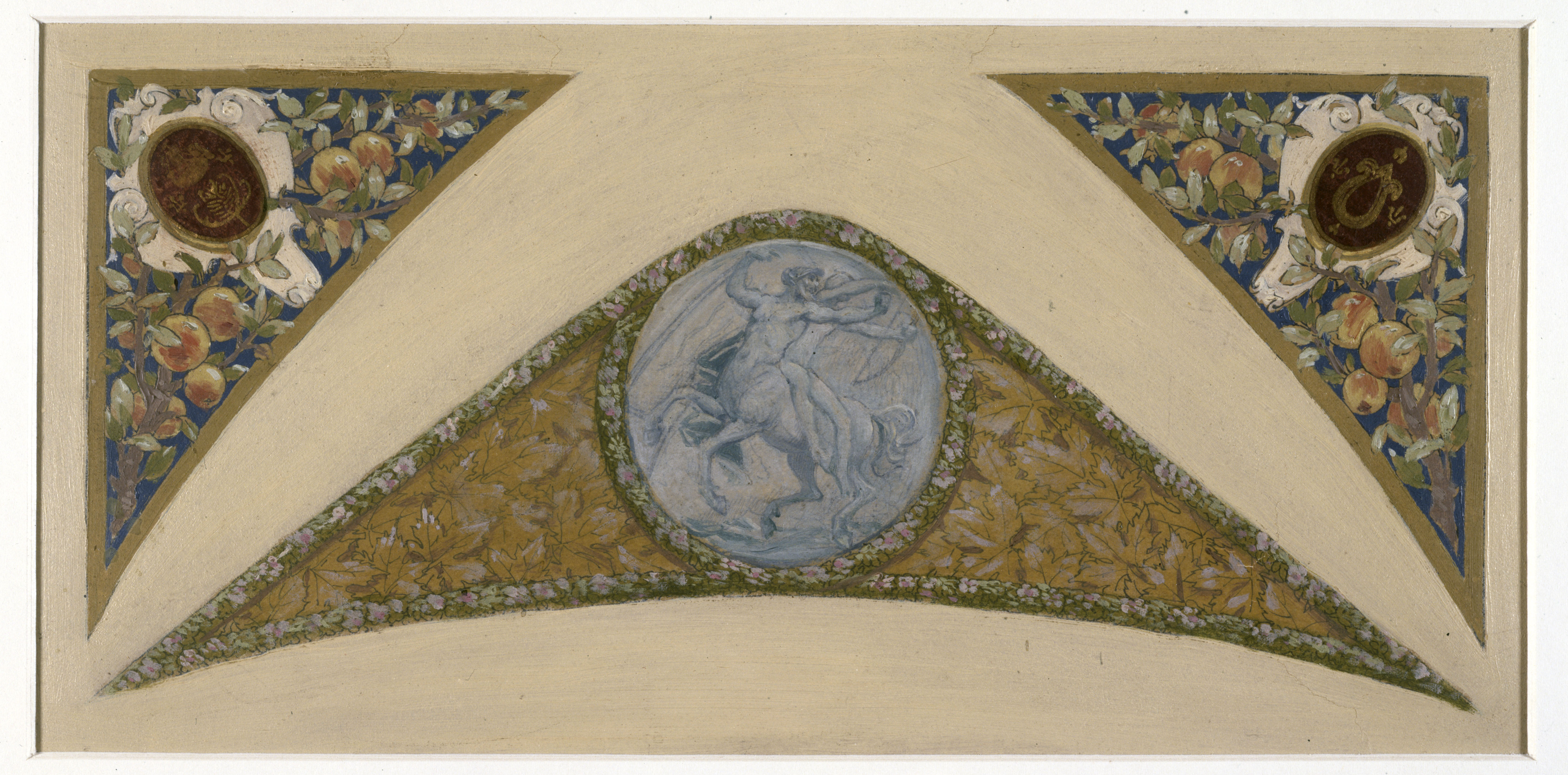 Luc-Olivier Merson, Esquisse pour l'escalier des Fêtes de l'Hôtel de Ville de Paris : Sagittaire