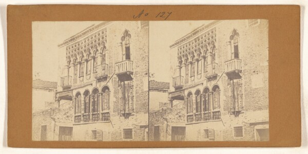 Unknown, [Maison le Trahir (?) du Turo, Venice]