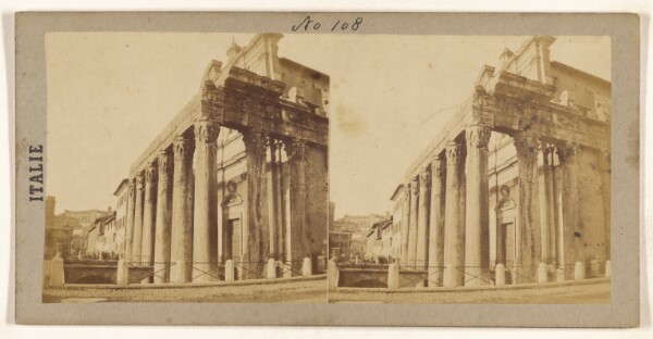 Unknown, Temple d'Antonin et Faustine