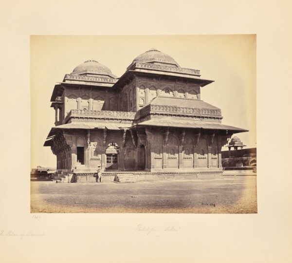 Samuel Bourne, Futtypore Sikri; The Palace of Beerbul