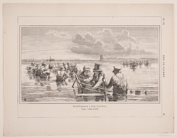 F. Hendriksen, Glibfiskere i Limfjorden
