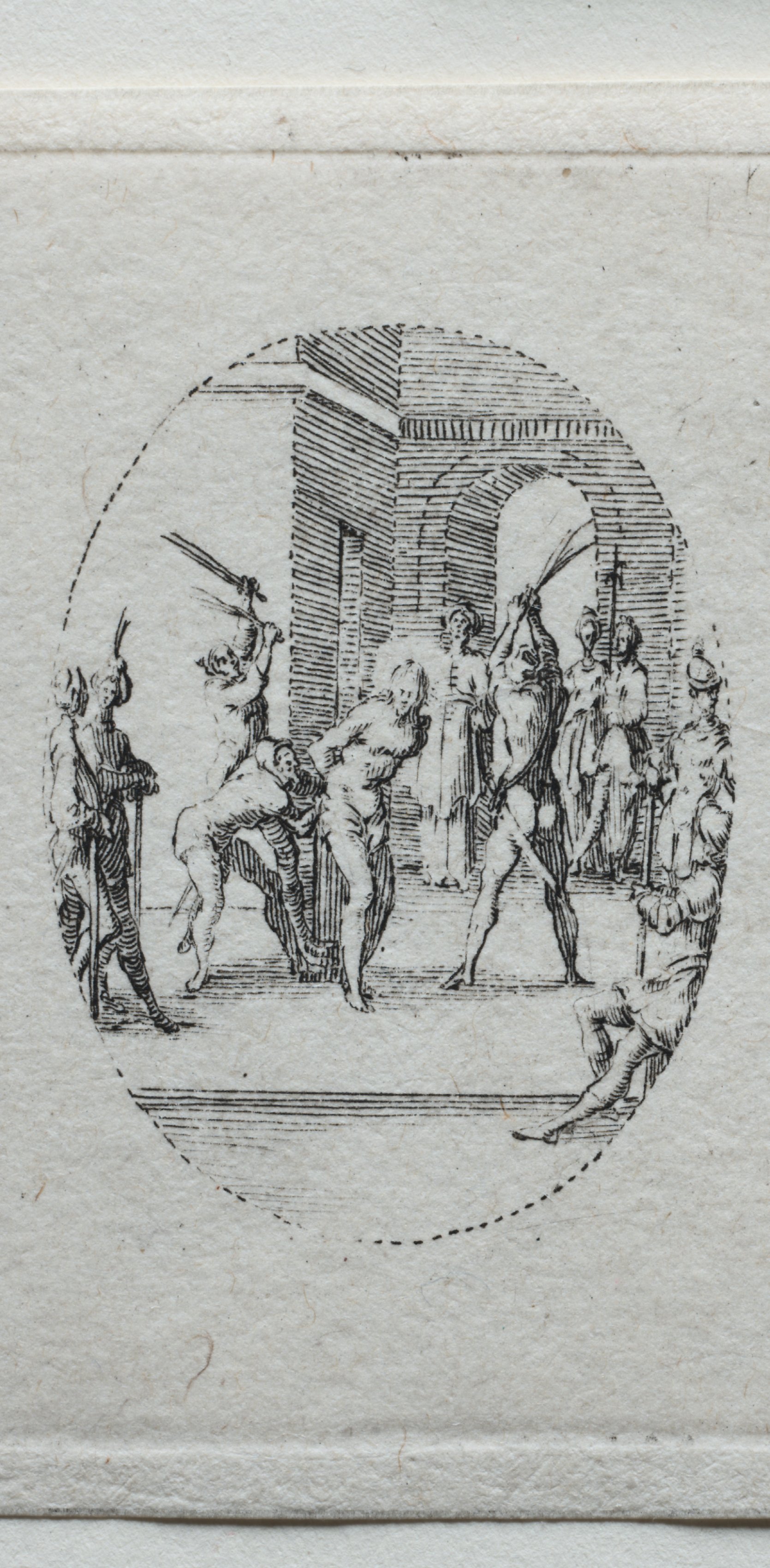 Jacques Callot, The Mysteries of the Passion:  The Flagellation