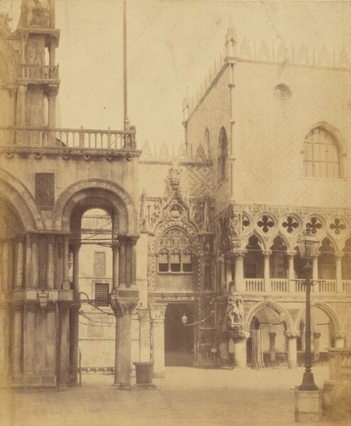 Charles Marville, [Doges Palace, Venice]