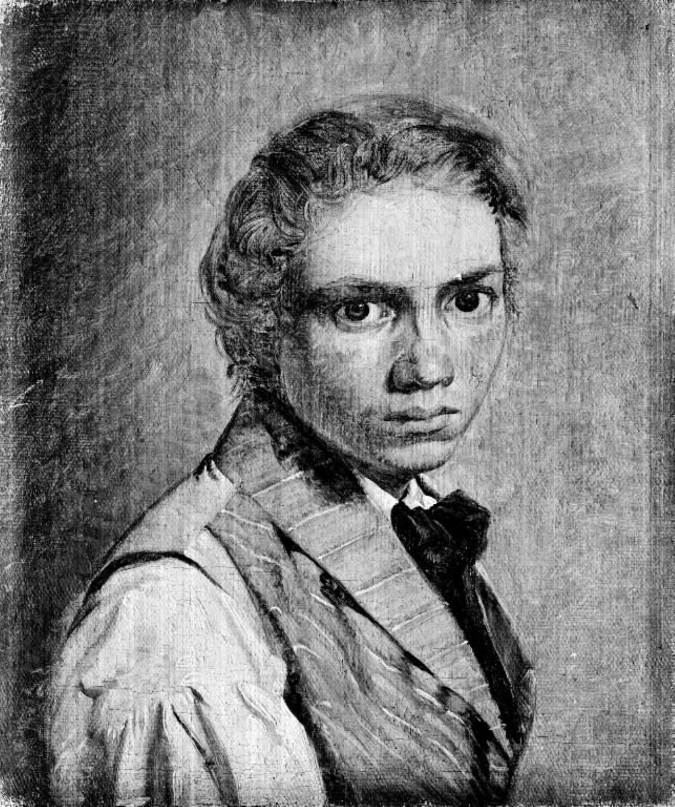 Constantin Hansen, Selvportræt