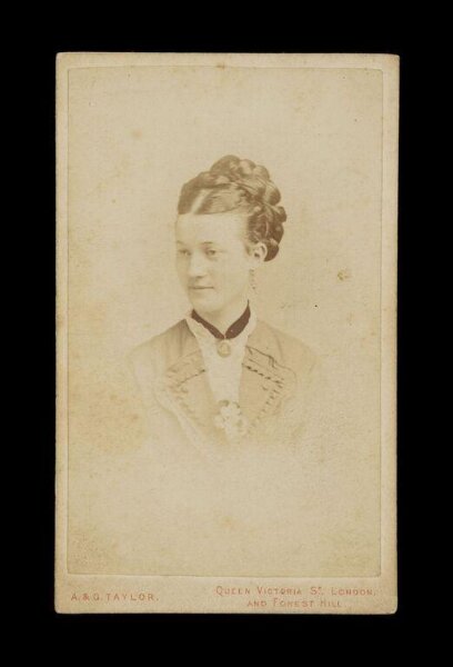 A. & G. Taylor, A portrait of a woman