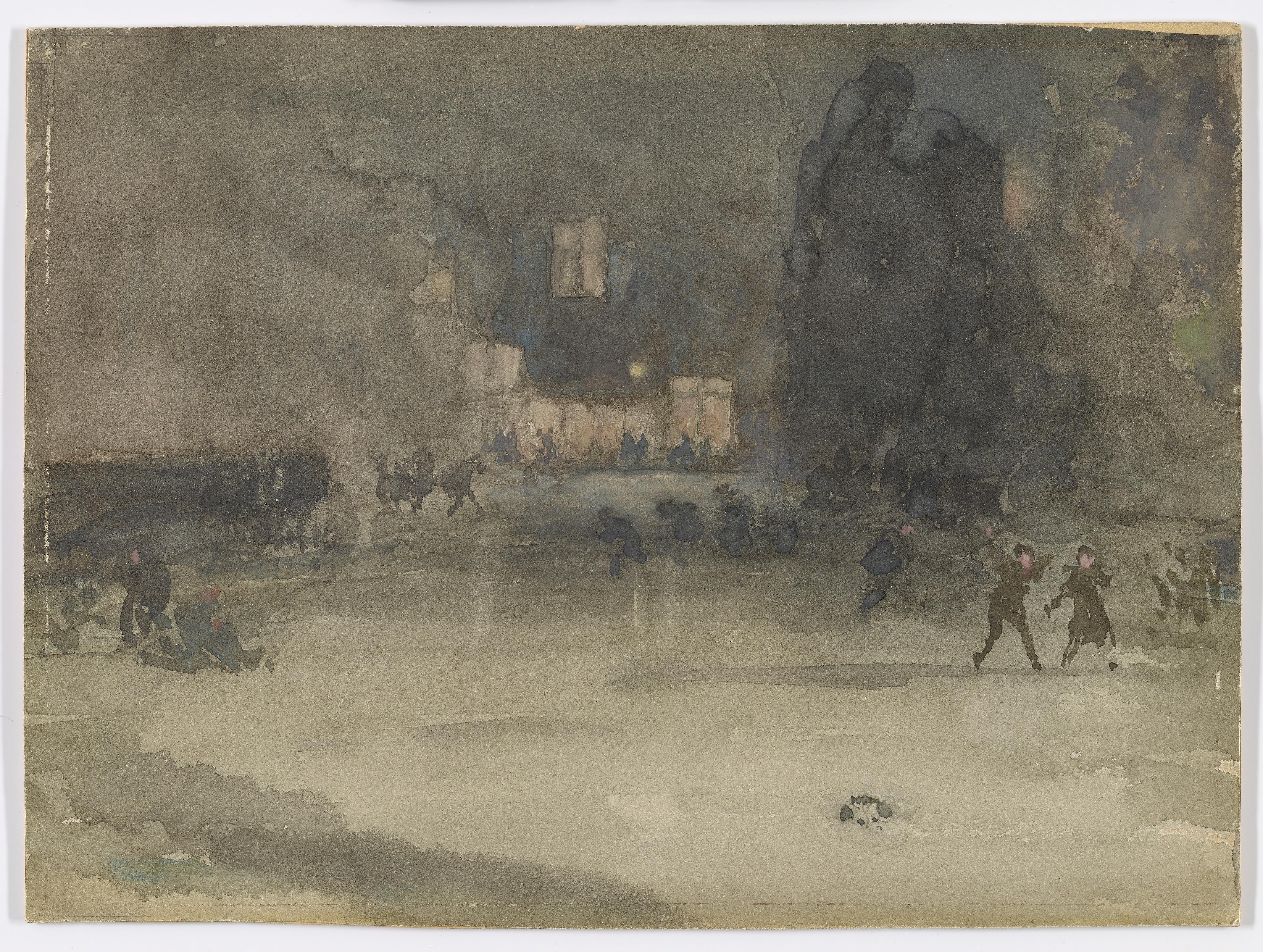 James McNeill Whistler, Nocturne: Amsterdam in Winter