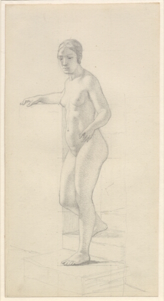 C.W. Eckersberg, Stående kvindelig model
