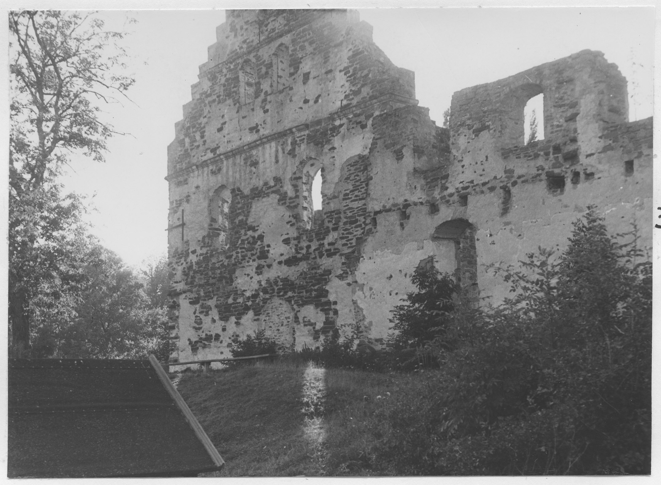 Mårten Sjöbeck, Visingsborgs slottsruin