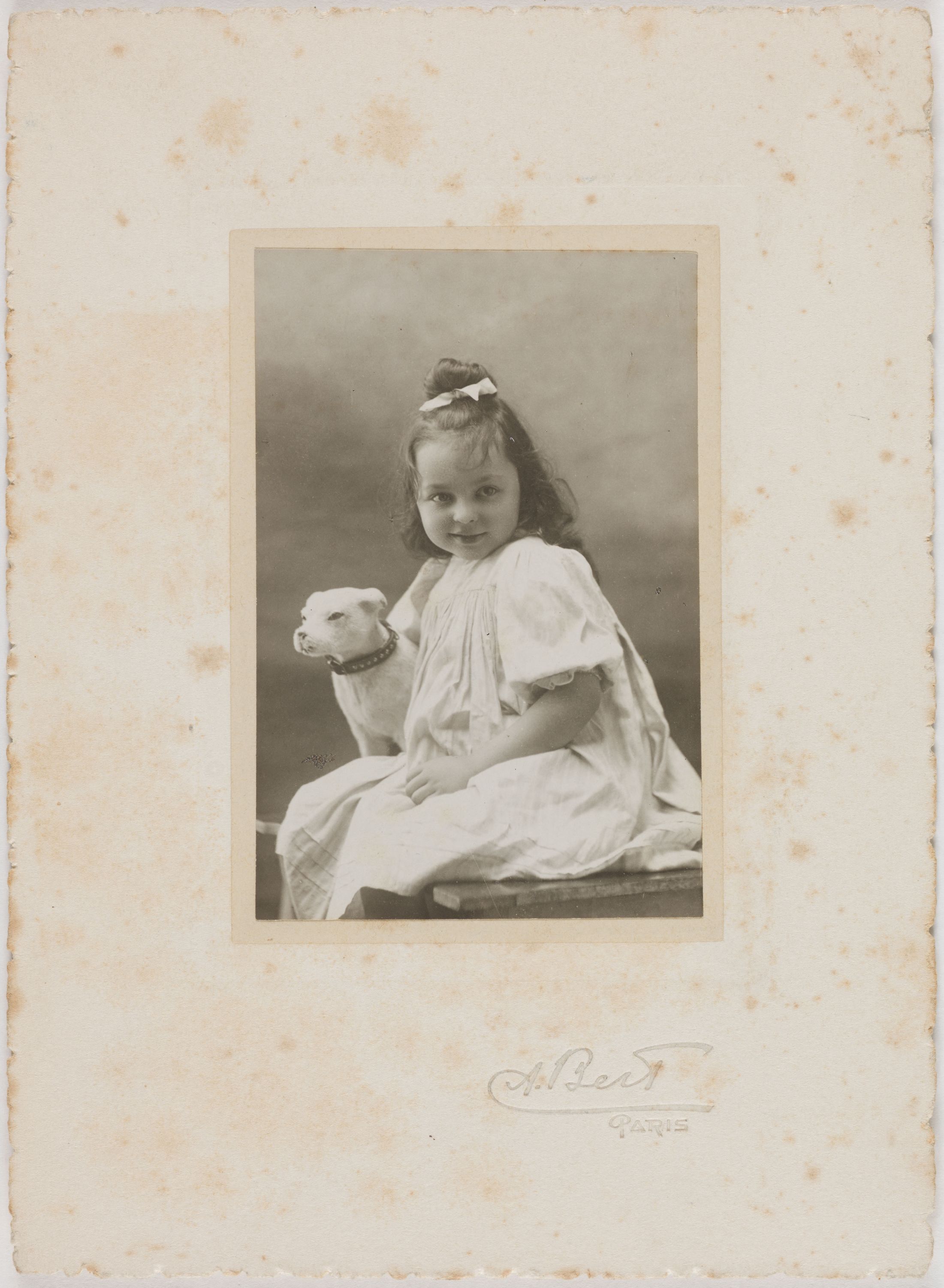 Auguste Bert, Portrait d'Eveline Garnier