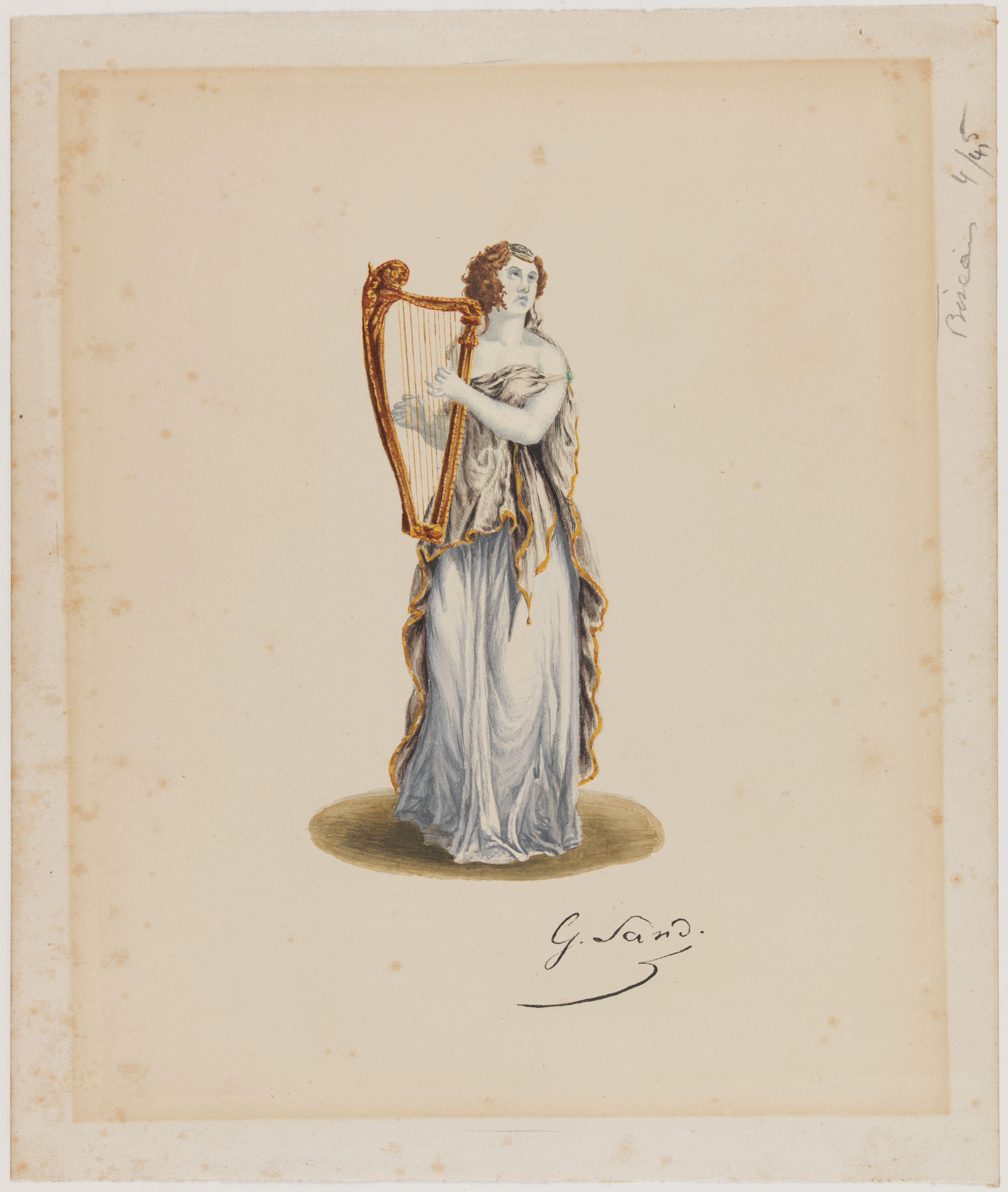 George Sand, Portrait de Marceline Desbordes-Valmore