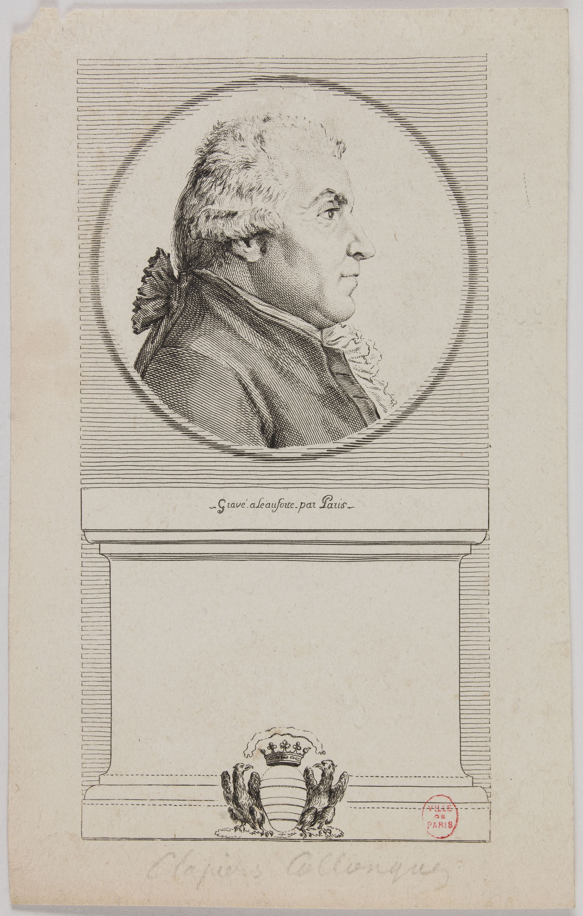 Anonyme, Portrait de Clapiers Collonques