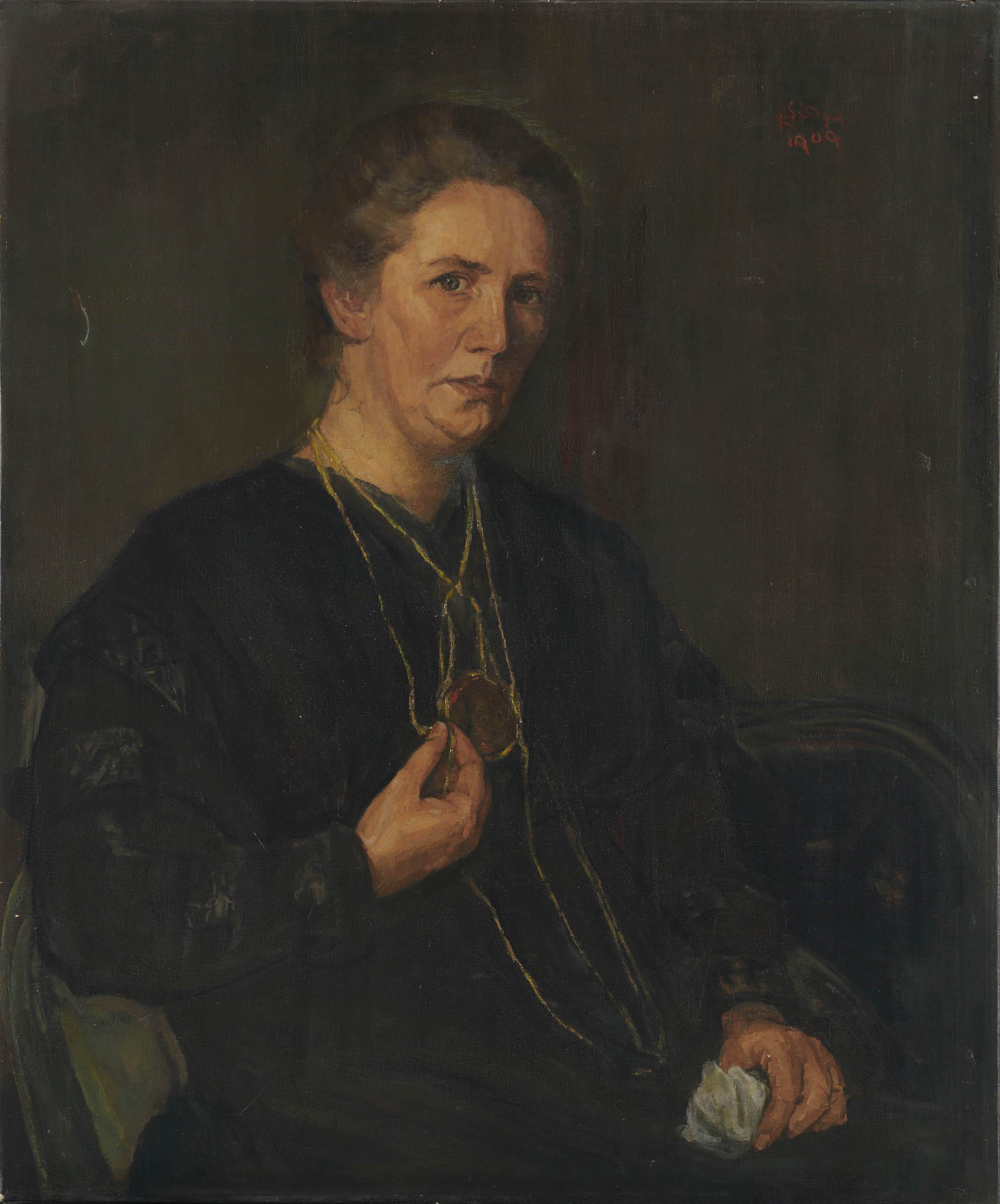 Käte Schaller-Härlin, Bildnis Marie Eisenlohr, geb. Habermaas