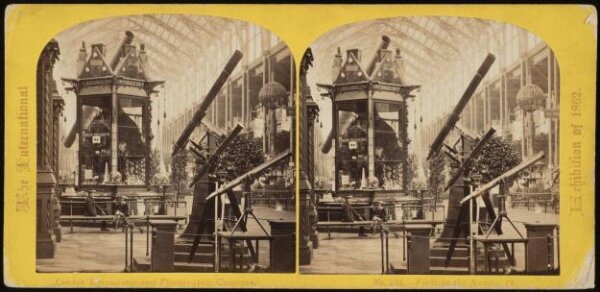 Unknown, View in the nave at the 1862 Great Exhibition