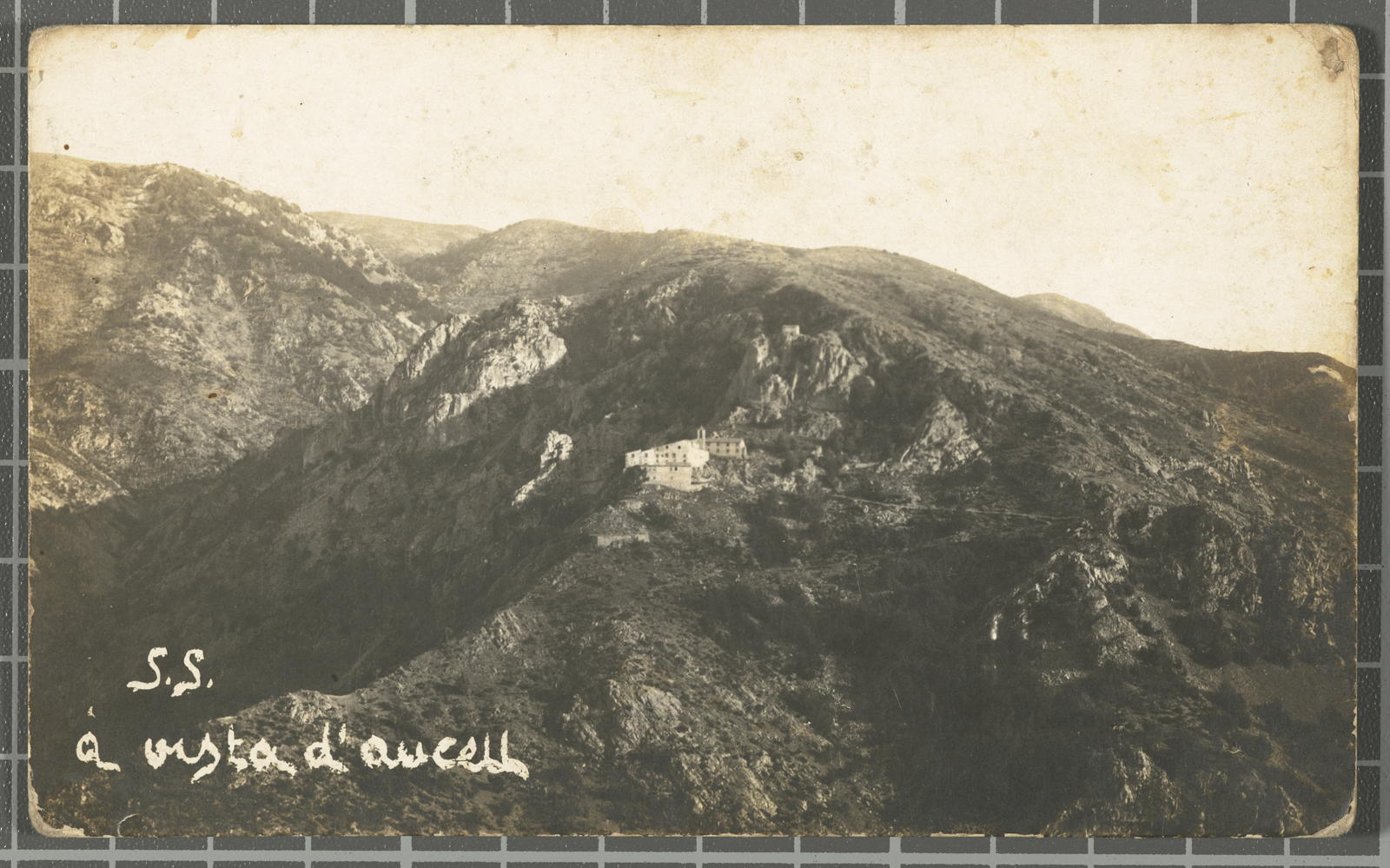 Desconegut, S.S. à vista d'aucell