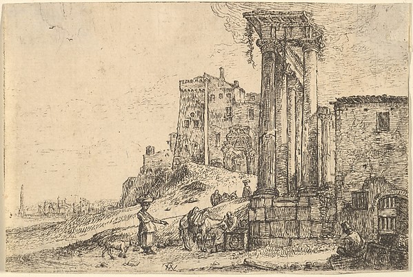 Thomas Wijck, The Collonade