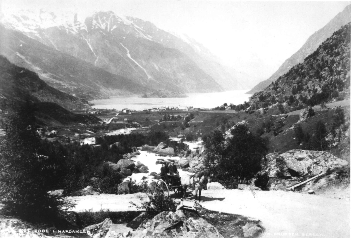 Knud Knudsen, Odde i Hardanger.