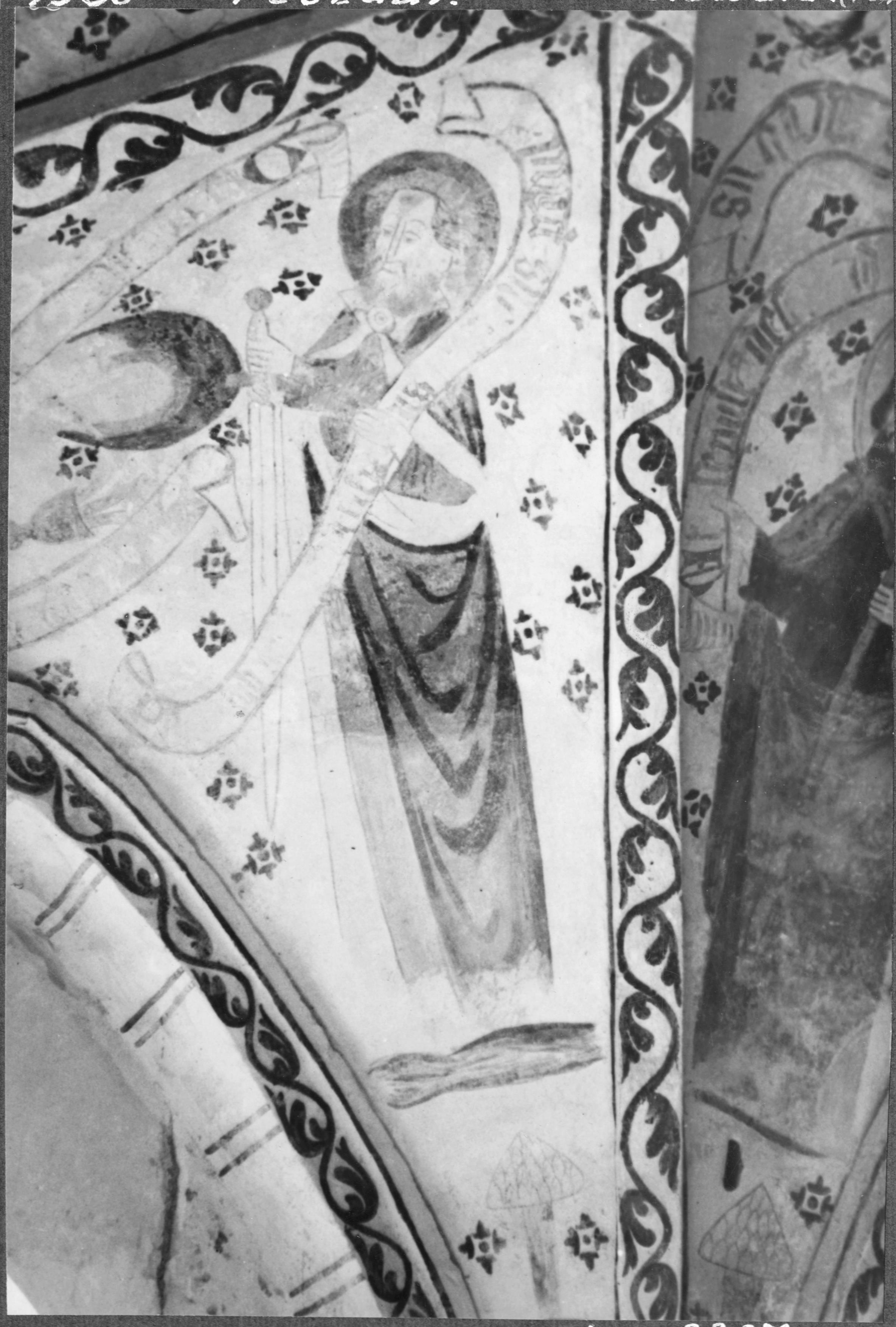 Osvald Owald, Skivarp, Sankt Laurentius kyrka