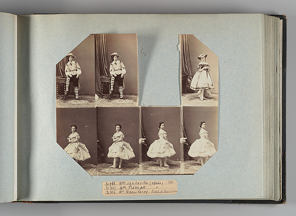 André-Adolphe-Eugène Disdéri, Mlle Sanlaville; Mlle Frimat; Mlle Marie Leroy