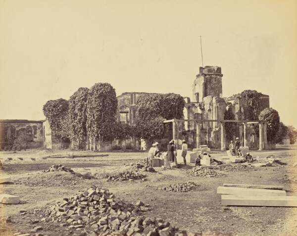 Samuel Bourne, Lucknow; Ruins of the Residency