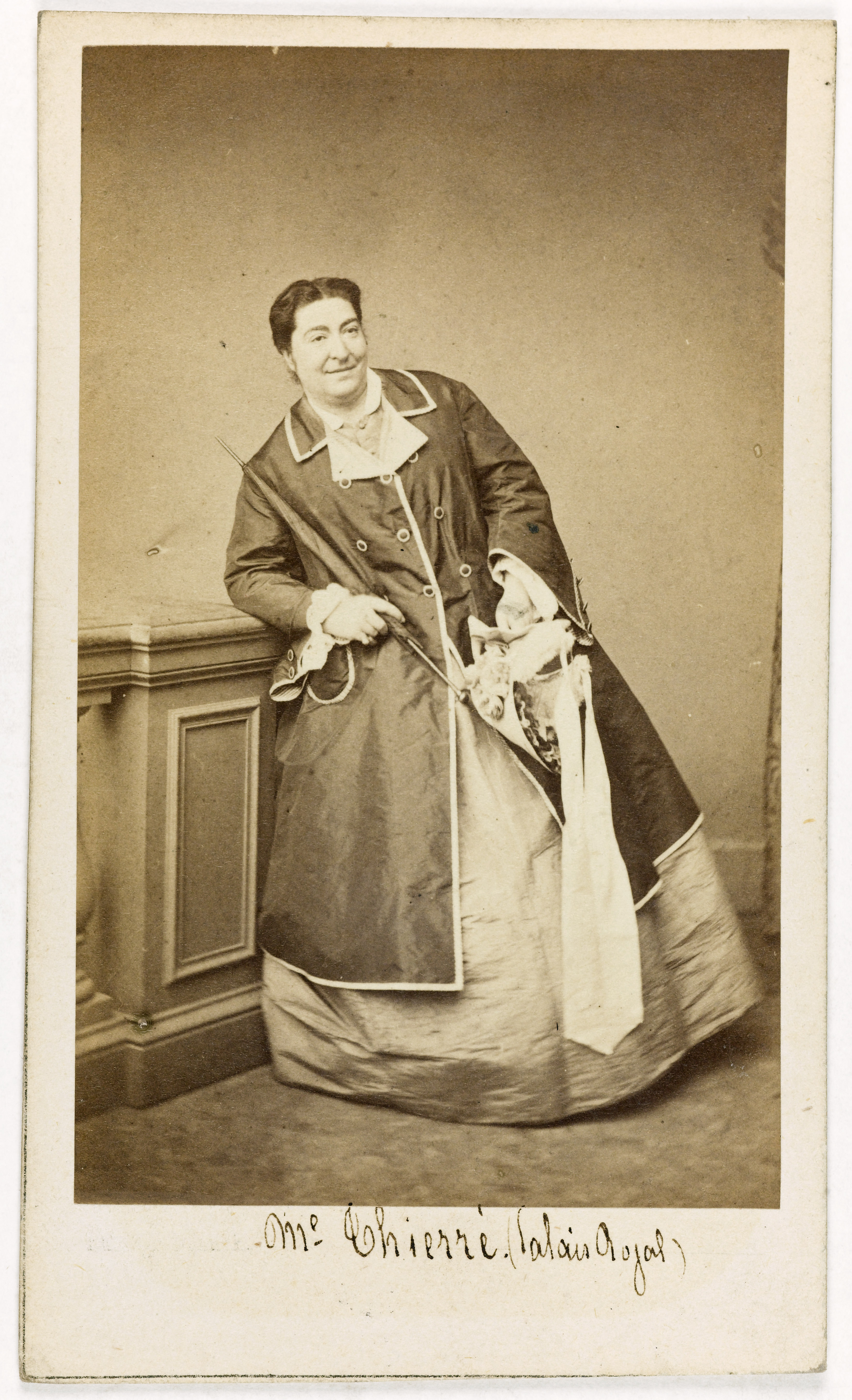 Franck, Portrait de Mme Thierret (Félicia Georgin, dite), (-1873), (actrice)