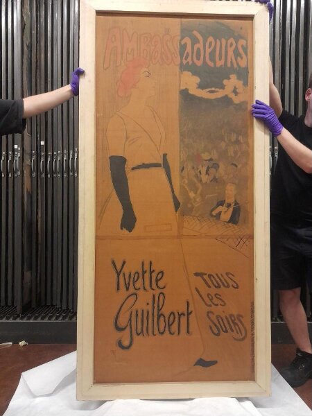 Théophile-Alexandre Steinlen, Ambassadeurs. Yvette Guilbert. Tous les soirs