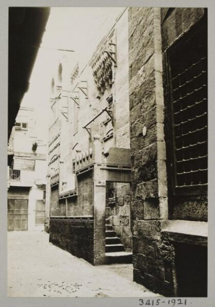 K.A.C. Creswell, Entrance of the mosque of Taghri Bardi, Cairo