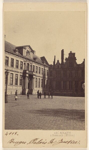 Adolphe Braun, Bruges, Palais de Justice.