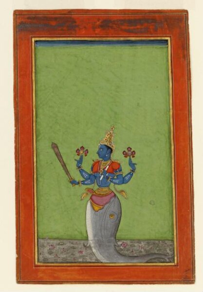 Unknown, Matsya, the first avatar of Vishnu